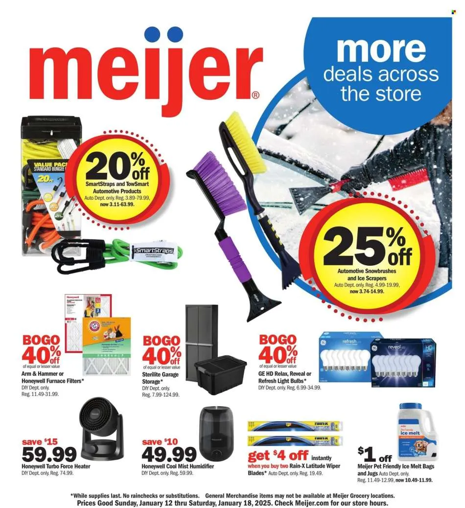 Meijer Ad - more deals across the store