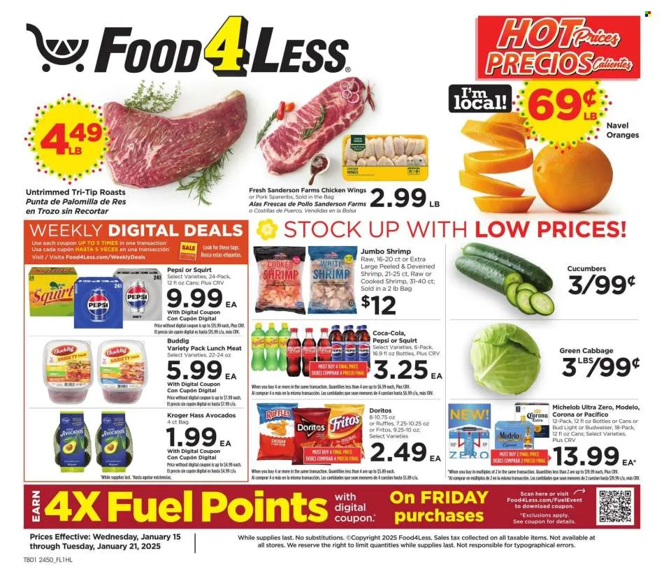 Food 4 Less Ad - California Weekly Ad