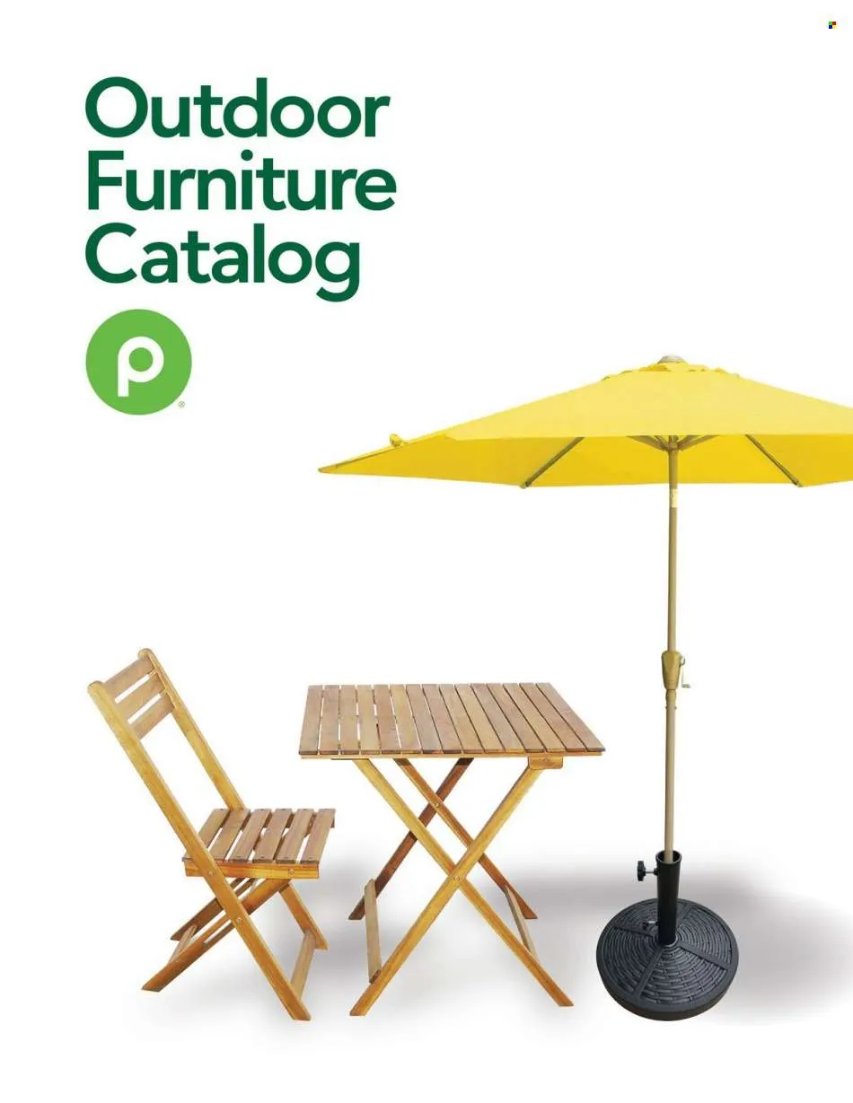 Publix Ad - Patio Furniture