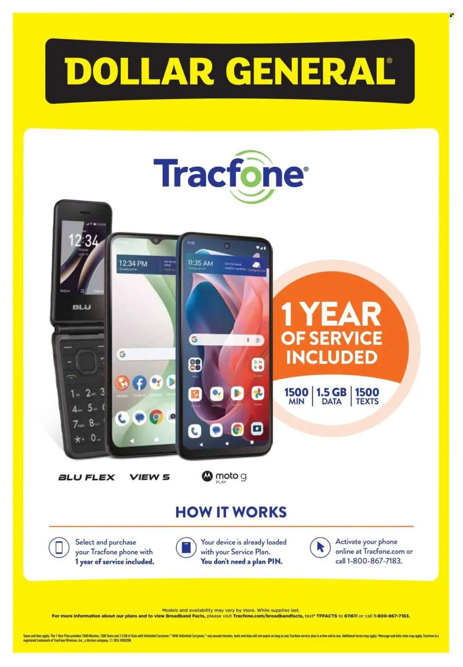 Dollar General Ad - Wireless Specials