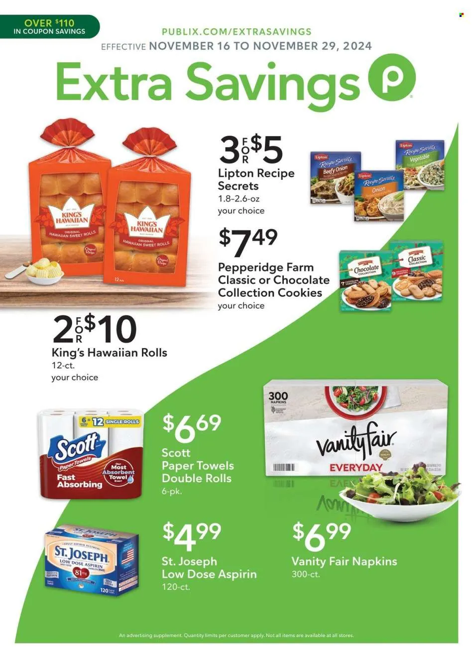 Publix Ad - Extra Savings